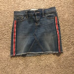 Denim Abercrombie kids skirt
